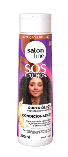 Condicionador Salon Line S.O.S Cachos 300 ml Super Óleos