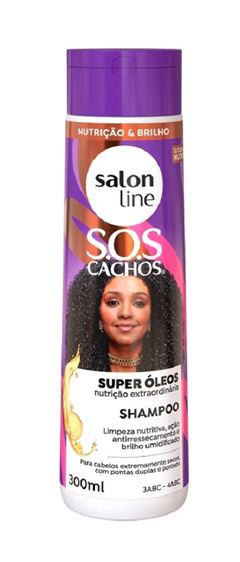 Shampoo Salon Line S.O.S Cachos 300 ml Super Óleos