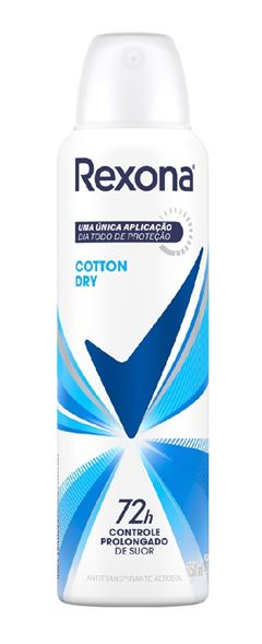 Desodorante Aerosol Antitranspirante Rexona 150 ml Cotton Dry