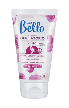 Creme Depilatorio Facial Depil Bella 40 gr Petalas de Rosas