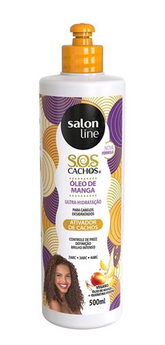 Ativador de Cachos Salon Line S.O.S Cachos 500 ml Óleo de Manga