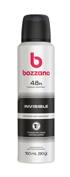 Desodorante Aerosol Bozzano 150 ml Invisible