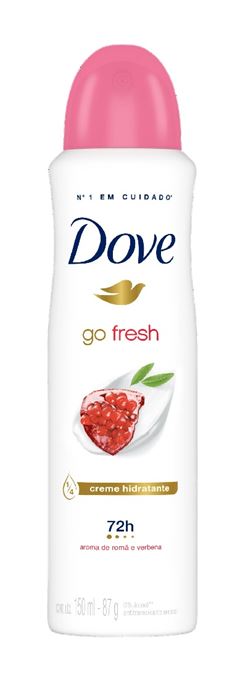 Desodorante Aerosol Dove 89 gr Go fresh Romã 