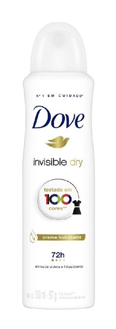 Desodorante Aerosol Dove 89 gr Invisible Dry