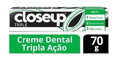 Creme Dental Closeup Triple 70 gr Menta