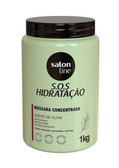Máscara Concentrada Salon Line S.O.S Hidratação 1 Kg Azeite de Oliva