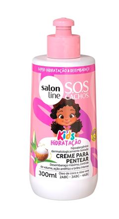 Creme para Pentear Salon Line Infantil S.O.S Cachos Kids 300 ml Hidratação