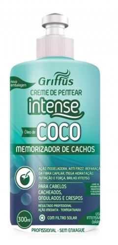 Creme de Pentear Griffus Intense 300 ml Óleo de Coco