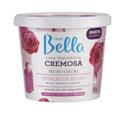 Cera Cremosa Depil Bella Micro-Ondas 100 gr Petalas de Rosas