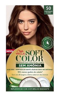Tonalizante Wella Soft Color Castanho Claro 50