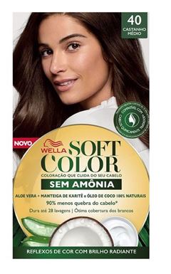 Tonalizante Wella Soft Color Castanho Medio 40