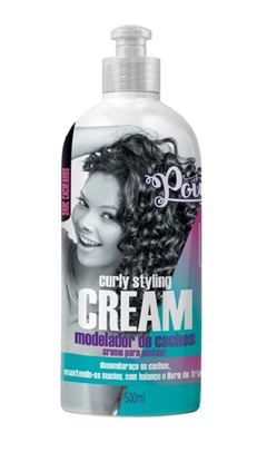 Modelador de Cachos Soul Power 500 ml Curly Styling Cream 