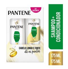 Kit Shampoo + Condicionador Pantene 175 ml Restauração