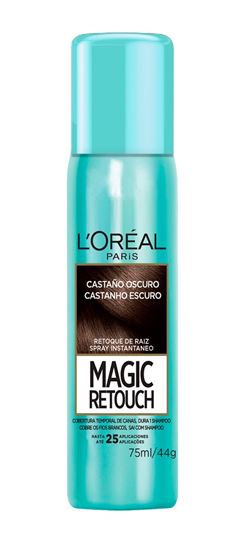Magic Retouch L oréal Paris 75 ml Castanho Escuro