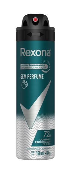 Desodorante Aerosol Rexona Men Masculino 90 gr Sem Perfume