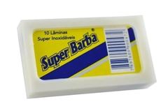 Lamina de Barbear Super Barba Premium 10 unidades