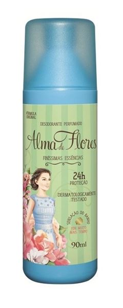 Desodorante Spray Alma de Flores 90 ml Finissimas Essencias