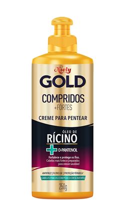 Creme para Pentear Niely Gold 250 gr Compridos + Fortes