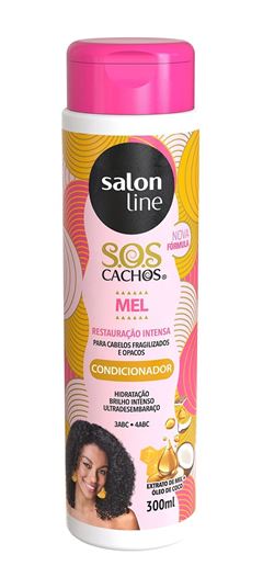 Condicionador Salon Line S.O.S Cachos 300 ml Mel