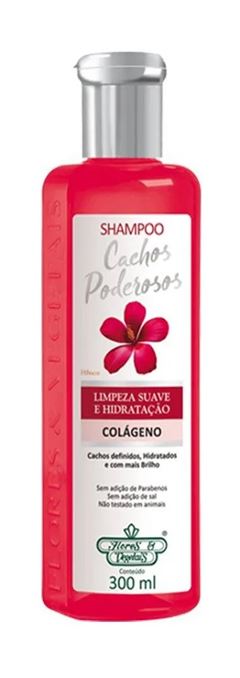 Shampoo Flores & Vegetais 300 ml Cachos Poderosos