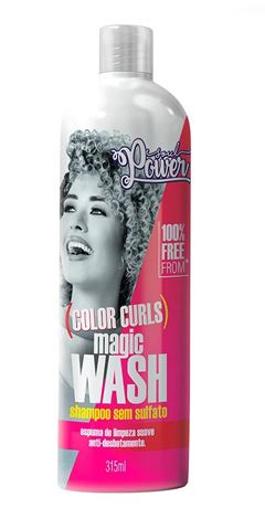 Shampoo Soul Power 315ml Color Curls Magic Wash
