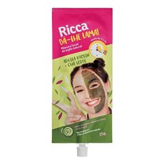 Máscara Facial Argila Ricca 25 gr Argila Kaolin + Chá Verde