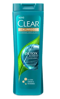 Shampoo Anticaspa Clear 200ml Detox Diario