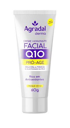 Creme Hidratante Facial Agradal Q10 60 gr Toque Seco