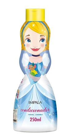 Condicionador Impala Infantil Disney Princesa 250 ml Cinderela