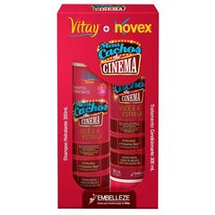 Kit Shampoo + Condicionador Novex Meus Cachos de Cinema 300 ml Cada 