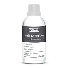  Glicerina Bi-Destilada Farmax 100 ml 