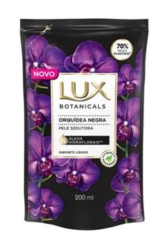 Sabonete Liquido Lux Refil 200 ml Orquidea Negra