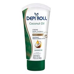 Creme Depilatório DepiRoll 50g Buço Coconut Oil