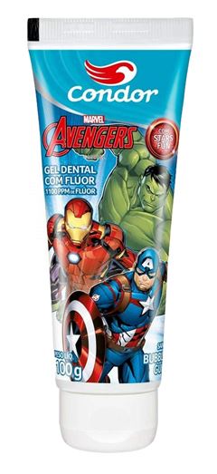 Gel Dental Condor Avengers 100 gr Bubble Gum