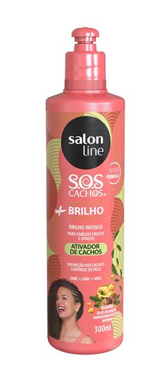 Ativador de Cachos Salon Line S.O.S Cachos 300 ml Radiance Brilho Absoluto 