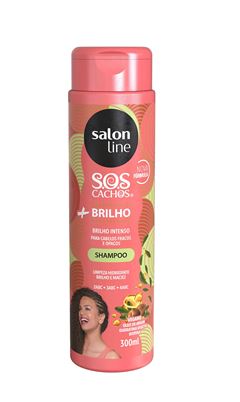 Shampoo Salon Line S.O.S Cachos 300 ml Radiance Brilho Absoluto 