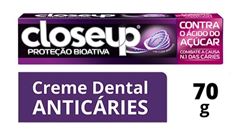 Creme Dental Closeup 70 gr Protec?o Bioativa Contra Acido do Acucar