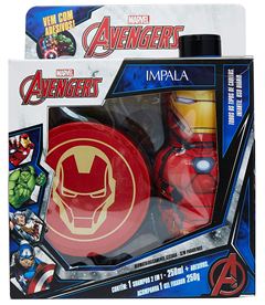 Kit Shampoo 2 em 1 + Gel Fixador Impala Avengers Homem de Ferro