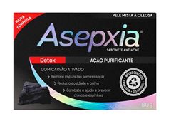Sabonete em Barra Facial Asepxia 80 gr Detox 