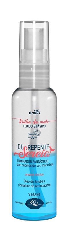 Fluído Bifásico Griffus De Repente Sereia 60 ml 