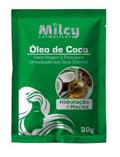 Óleo de Coco Milcy Sachê Capilar 30 gr