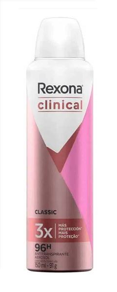 Desodorante Aerosol Antitranspirante Rexona Clinical 150 ml Classic