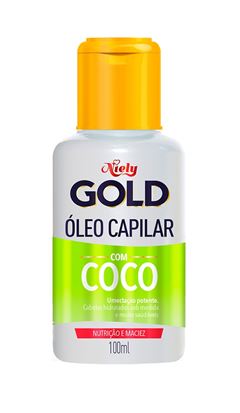 Óleo Capilar Niely Gold 100 ml Hidratação Milagrosa