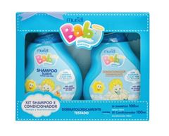 Kit Shampoo+Condicionador 100ml Muriel Baby Menino