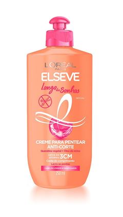 Creme para Pentear Elseve 250 ml Longo dos Sonhos 