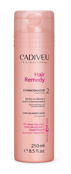 Condicionador Cadiveu Professional Hair Remedy 250 ml Cabelos Danificados