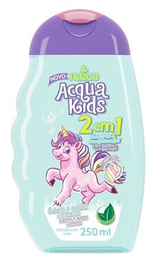 Shampoo + Condicionador Acqua Kids Infantil 250 ml 2x1 Marshmallo