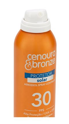Protetolar Solar Aerosol Cenoura & Bronze FPS 30 200 ml