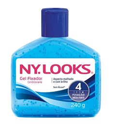 Gel NY Looks 240 Gramas Azul Fator 4