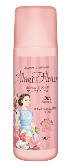 Desodorante Alma De Flores 90ml Jasmim